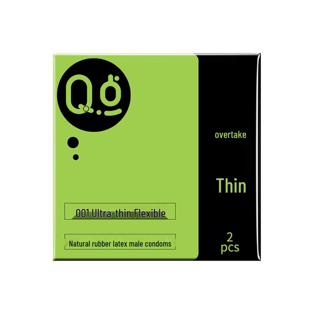 Q-point Ultra-Thin Hyaluronic Acid Condoms: Long-Lasting and Safe for Enhanced Pleasure.