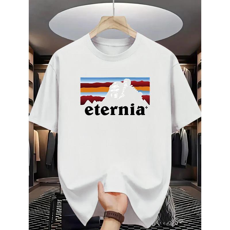 Мужская футболка с круглым вырезом Eternia+ Basketball Passion Youth Print, Динамичная и Энергичная, Идеально подходит для фанатов баскетбола и молодых людей, любящих спорт S белый