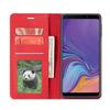 Kožené retro puzdro s klopou pre Samsung Galaxy A750 A7 A6 A8 J4+ J6 Plus 2018 A530 Obal na telefón Magnetická pracka Slot na karty