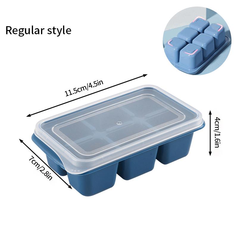 30 Grids Pressing Ice Cube Tray Block Mold Press Ice Making Mold Summer Ice Maker Tool Household Sealed Ice Maker Kitchen