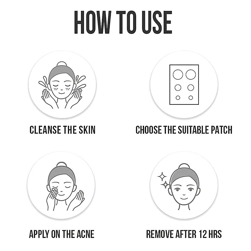 300/600/1200 Pcs/Set Heart Pimple Patch Acne Colorful Invisible Acne Removal Skin Care Stickers Concealer Face Spot Beauty