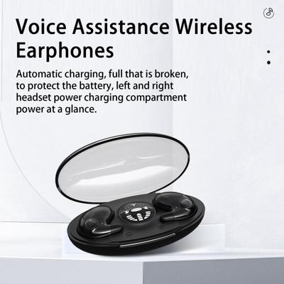 Bluetooth-kompatible øretelefoner Intelligent støyreduksjon Vanntett musikk trådløse ørepropper Telefontilbehør
