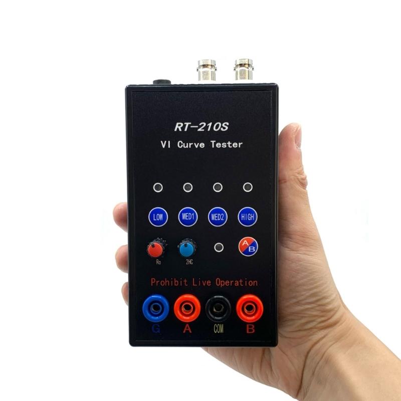 Advanced 210S Curves Tester 2CH for Electronics with Adjustable Internal Resistance and Triggering Signal Output