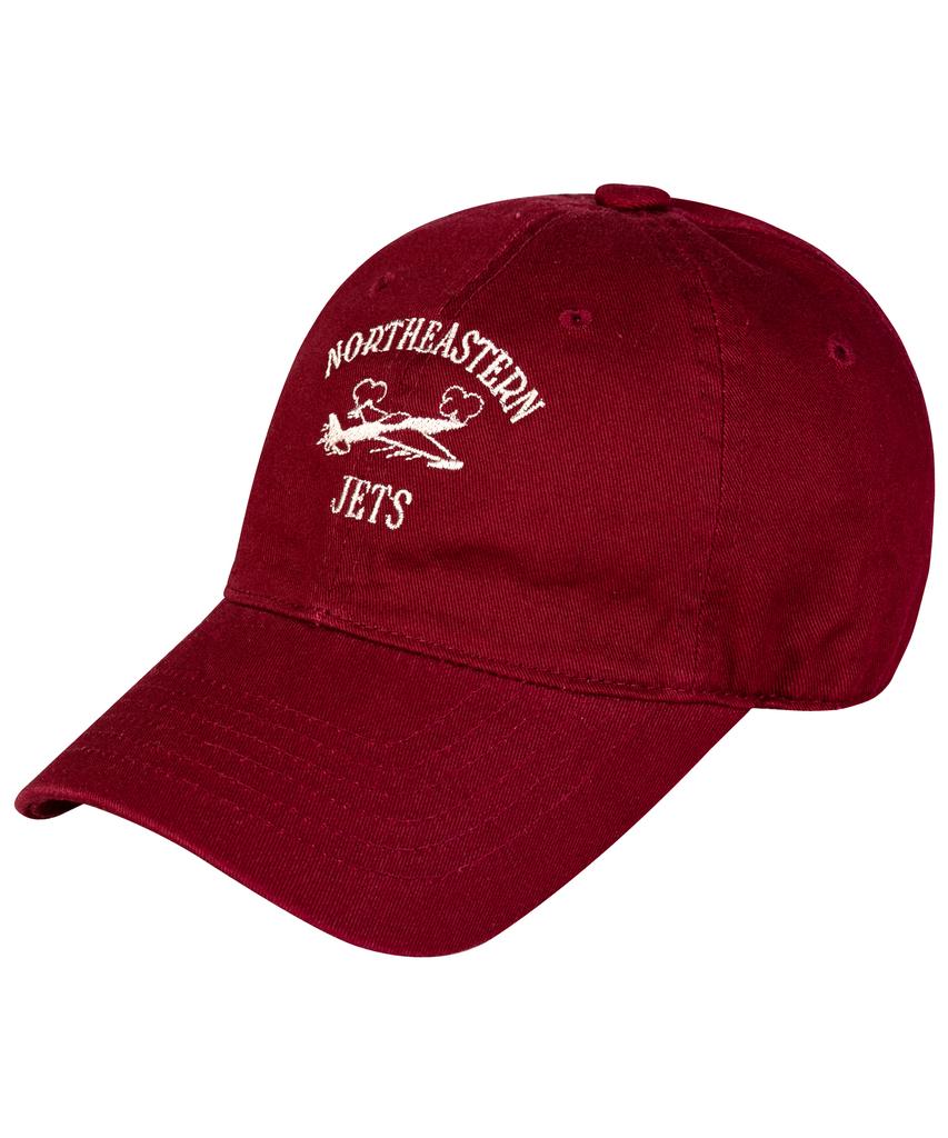 NAVYTEAM Ntv Bc-Northeastern Jets Cap-Burgundy