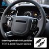 Carbon Abs Car Steering Wheel Paddle Shifter Trim Cover For Land Range Rover Evoque Discovery Sport For Jaguar XF XE Accessories