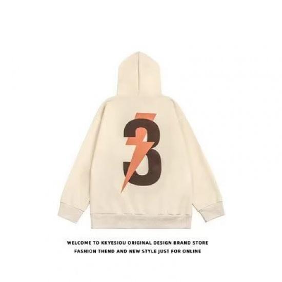 

Мужская толстовка с капюшоном весной и осенью, свободная и модная универсальная куртка с буквенным принтом, мужская толстовка с длинными рукавами, повседневный топ 3XL абрикосовый