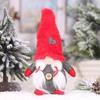 Creative Christmas Ornament Plush Faceless Moustache Doll  home decoration accessories for living room
