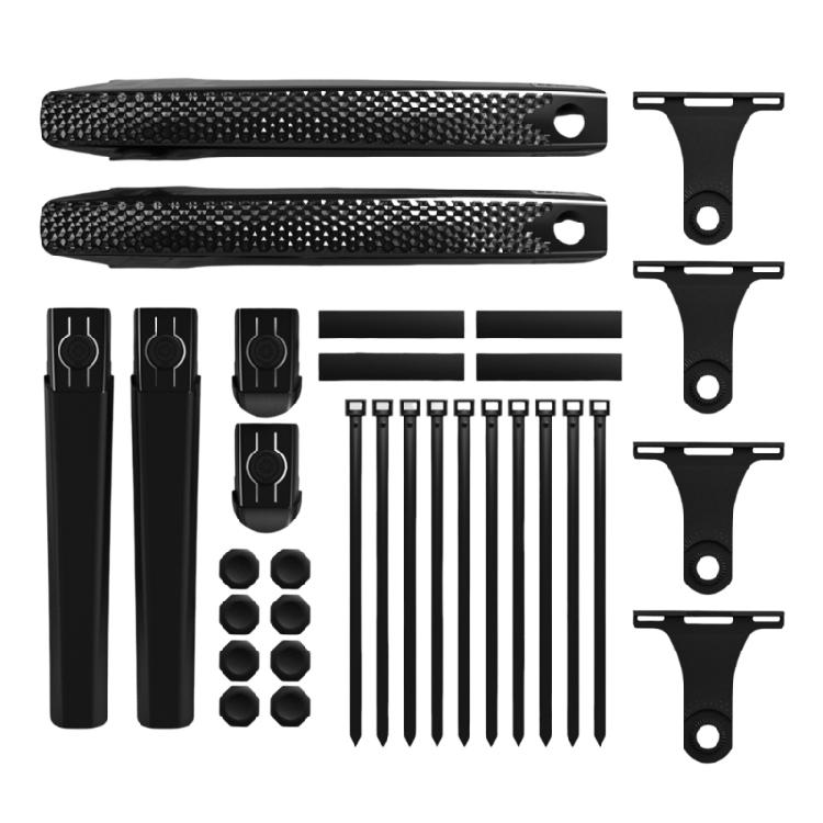 Bicycles Front / Rear Mud Guards Adjustable Road Bike Mudguard Quickly Release Outdoor Mountain Bike Mudguard Mudguard