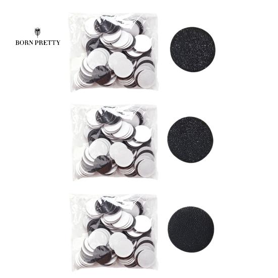 Practical Pedicure Frosted Nails Ornaments Paper Convenient Stable Minimalistic