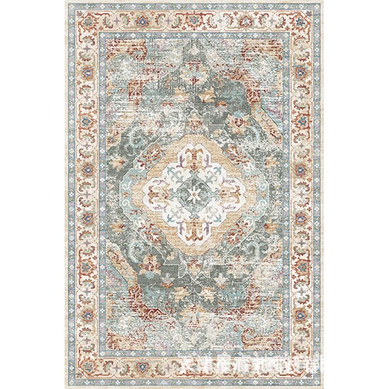 Washable Persian-Style Area Rug Living Room