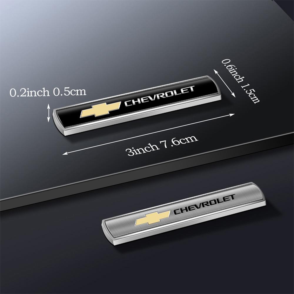 1Pcs Metal Alloy Car Rear Trunk Body Fender Emblem Sticker For Chevrolet Captiva Trax Malibu SS Z71 Equinox Car Styling