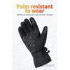 JCAA - Gants de Moto Durables pour Hommes Femmes, Imperméables, Écran Tactile, Antidérapants, Anti-Chute, Protecteurs, Vélo, Moto, Hiver Chaud