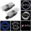 2Pcs LED Door Courtesy Projection Light Welcome Logo Ghost Shadow Lamp for Alfa Romeo Mito 2009-2022 2018 2019 2021 Accessories zl7