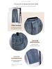 Plus Size Women's High Waist Slimming Denim Pants - Casual Loose Fit 