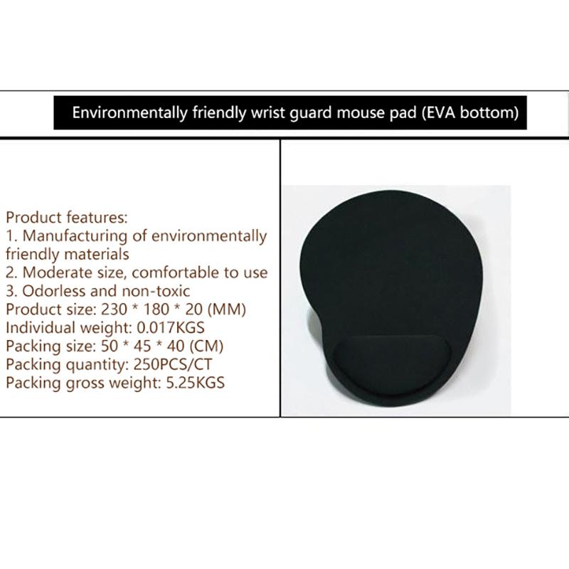 1 Stk. Farbe Maus PC Tragbar Verdickt Büro Handgelenkstütze Bequemes Mauspad