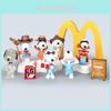Snoopy Motorcycle Collectible Figurine Pvc Kids Toy With Assembly For Fans