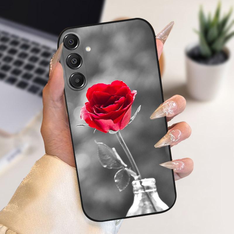 For Samsung Galaxy A17 Case Cover Soft Silicone TPU Shockproof Bumper For GalaxyA17 5G Protective Phone Casing A 17 Cartoon Capa