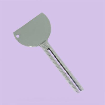 Hair Salon Roll Squeezing Machine Hairdressing Semicircle Metal Toothpaste Dispenser Squeezer Key Cream Device Stainless Steel