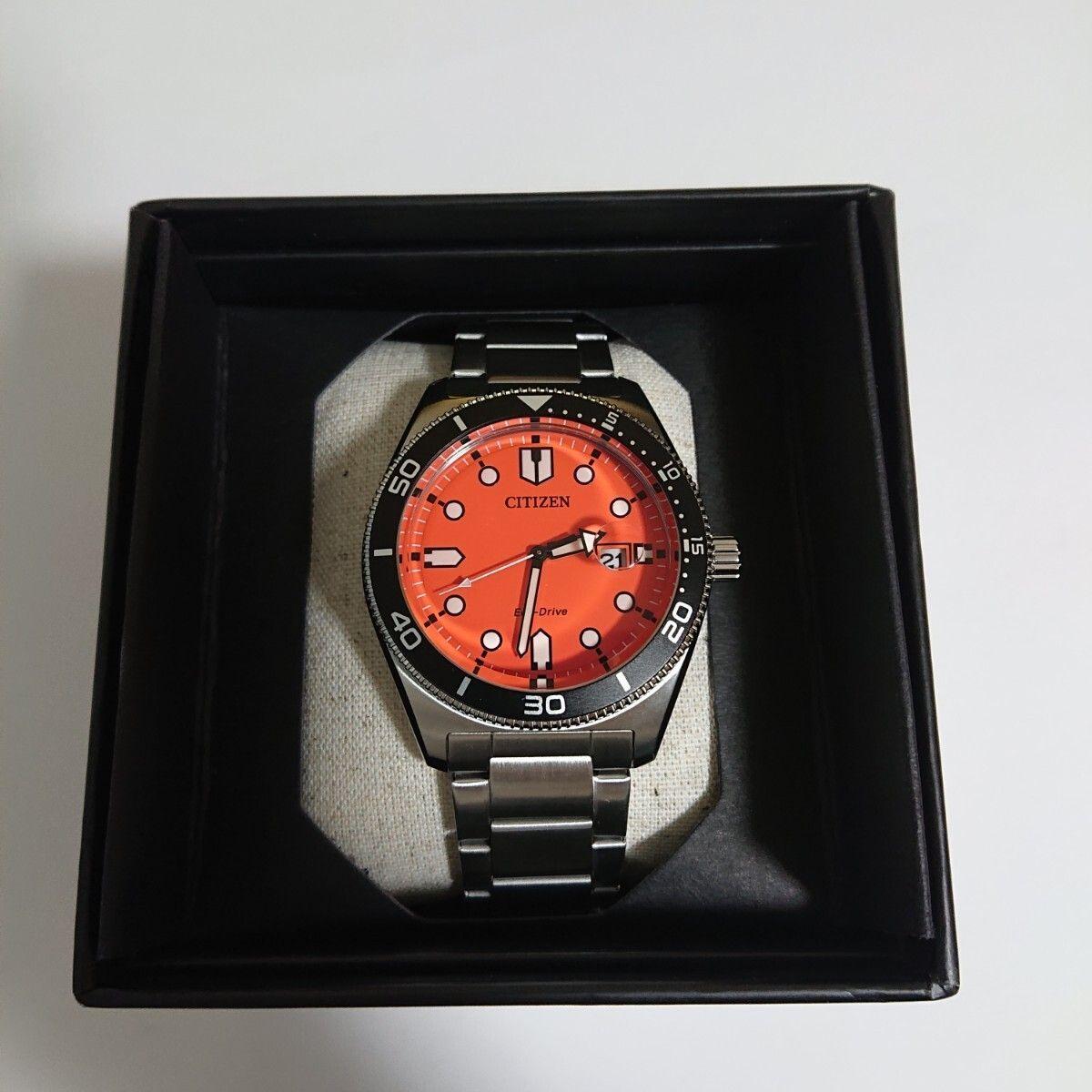 Overseas model Unused Citizen AW1760-81X Eco Drive Solar CITIZEN