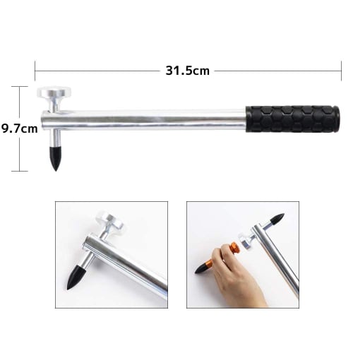 LibrAvaneu Dent Repair Kit, Car Dent Repair Kit with Pulling Tool, Dent Repair Kit, DIY Car Dent Repair, Hail Damage Repair, T-Shaped Dent Repair Tool