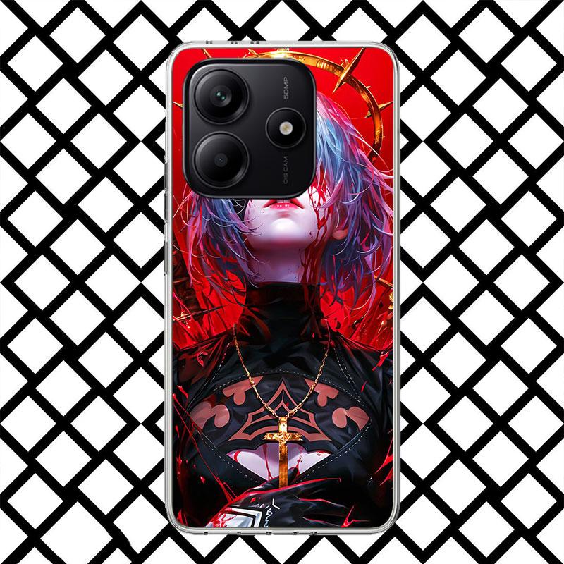 YoRHa No. 2 Type B Phone Case for Xiaomi Redmi Note 15 14 14S 13 12 12S 11 Pro Plus 11E 11T 11S 10S 5G Soft Cover Fundas Redmi N