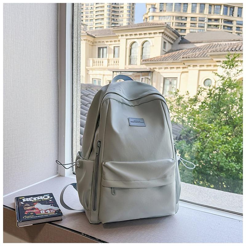 

Новый походный дорожный простой рюкзак большой вместимости для учеников средней школы, повседневная сумка для студентов колледжа, школьная сумка для старшеклассников синий