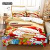 Father Christmas Bedding Set Duvet Cover Set 3d Bedding Digital Printing Bed Linen Queen Size Bedding Sets Fashion Design