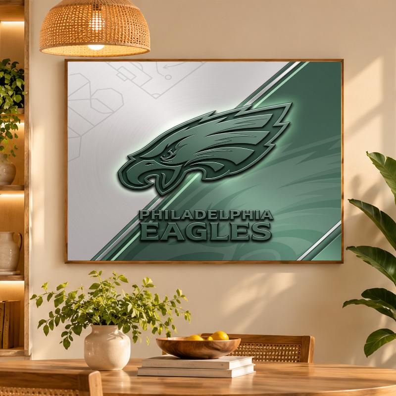 5D Diamond Painting Philadelphia Eagles DIY Full Drill Diamond Art Kit Home Decoration