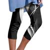 Women's Fashion Casual Outer Bottoming Trousers Vintage Floral Print  Seventh Trousers