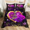 Vintage Eiffel Tower Duvet Cover Set Modern 3D Paris Theme Bedding Sets World Famous City Landscape Comforter Cover Quilt Cover