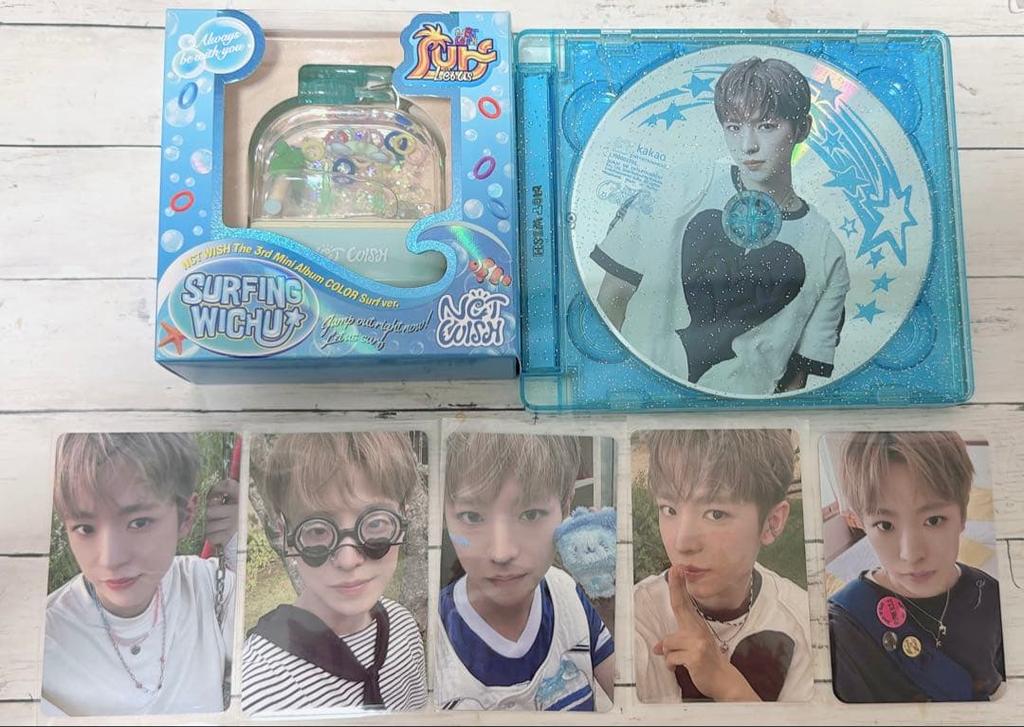 [USED] NCT WISH COLOR surf ver. trading card Yuushi