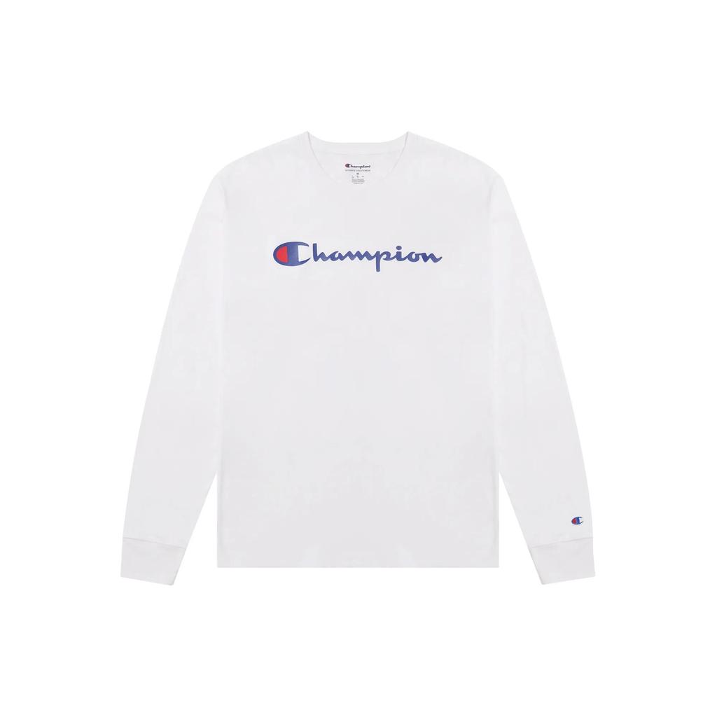 Champion Script Full Chest Logo Crewneck Sweatshirt (Unisex) T-Shirts UM XLT02