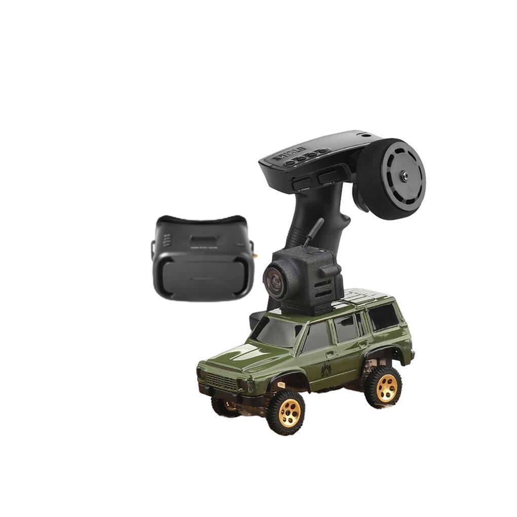 Sniclo 1:64 2.4G Wireless Immersive Fpv Remote Control Vehicle Rc Four-Wheel Drive Climbing Car Toy Boy Off-Road Vehicle W/ Cam