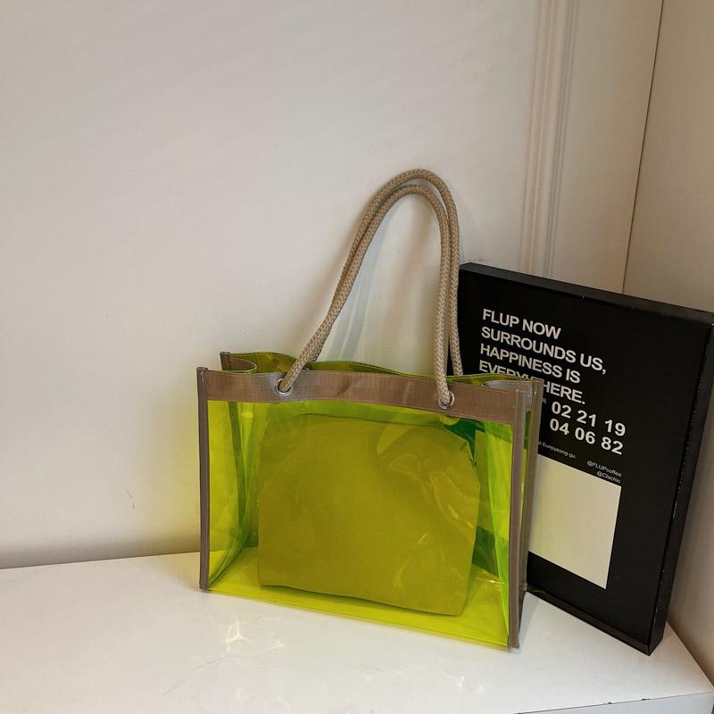Tote Bag Women's Transparent Handbag Shoulder Bag
