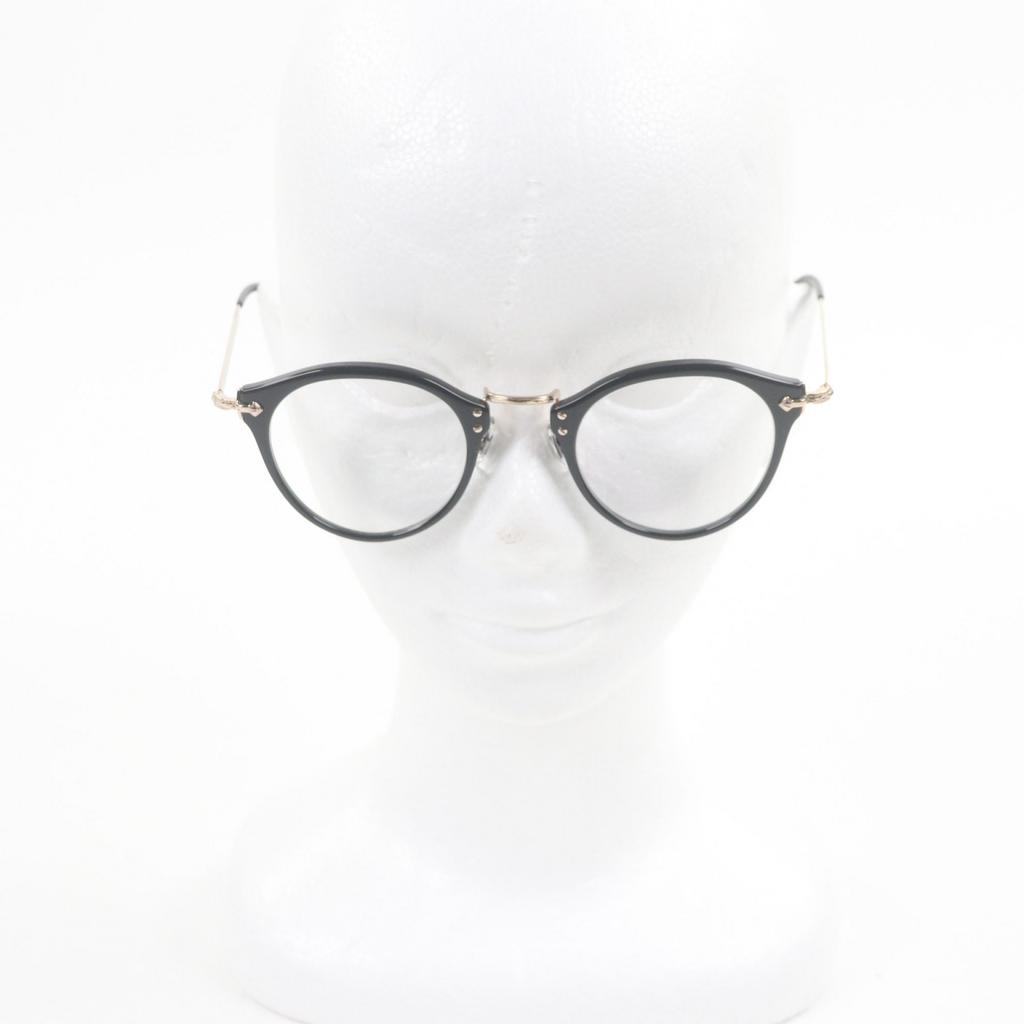 Great OLIVER PEOPLES Glasses 505 Limited Edition Miyabi Boston Frame black Used