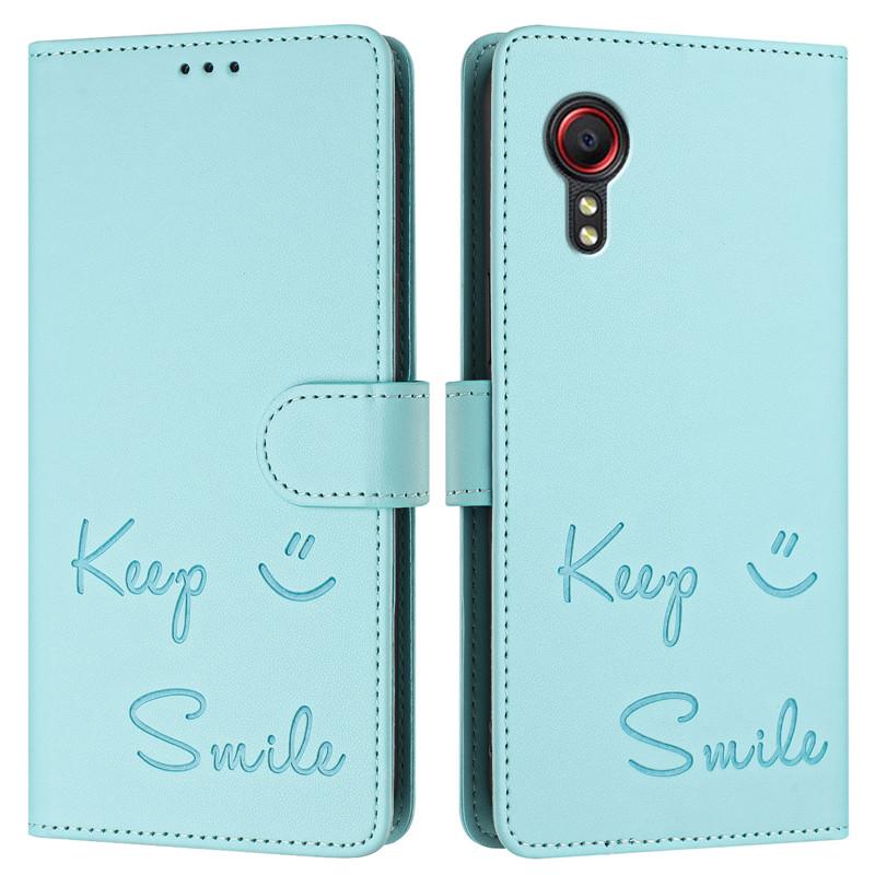 For Samsung Galaxy Xcover 5 Case Flip Etui on For Samsung Xcover5 Classic Phone Wallet Leather Cases SM-G525F Card Back Cover