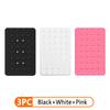 Double Sided Silicone Suction Cup Phone Case Detachable Adhesive Silicone Rubber Sucker Pad For Hands-Free Strong Grip Holder