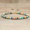 Rainbow Imperial Jasper Tila Bead Bracelet – Hematite Accent Adjustable Boho Jewelry, Joy Energy Gift for Women