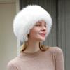 Mao Hat, Winter, Warm, Thick, Plush, Empty Top Hat, Solid Color Headband