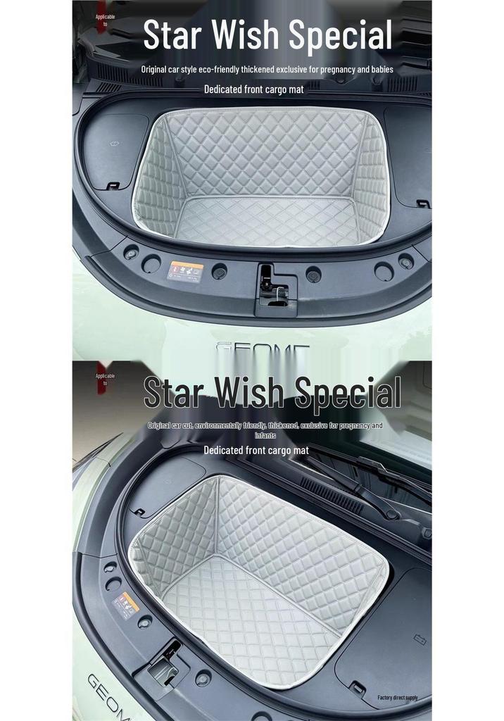 Front Trunk Mat for Geely Xingyuan Models 24, 25, 26 - Car Interior Accessory