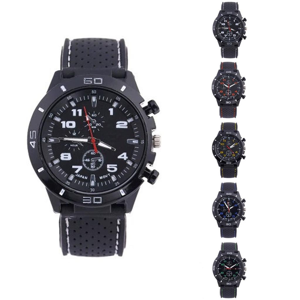 Men's Waterproof Luminous Running Alarm Clock Watch