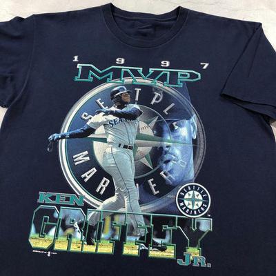 Ken Griffey Jr 1997 MVP T-Shirt  Cotton All  JJ4489 Unisex T-Shirt