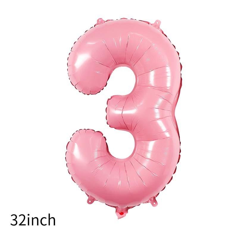 

Дюймовые Потрясающие 32 и 40-дюймовые шары из алюминиевой фольги с цифрами для дня рождения для праздничного декора 40Inch Gradient