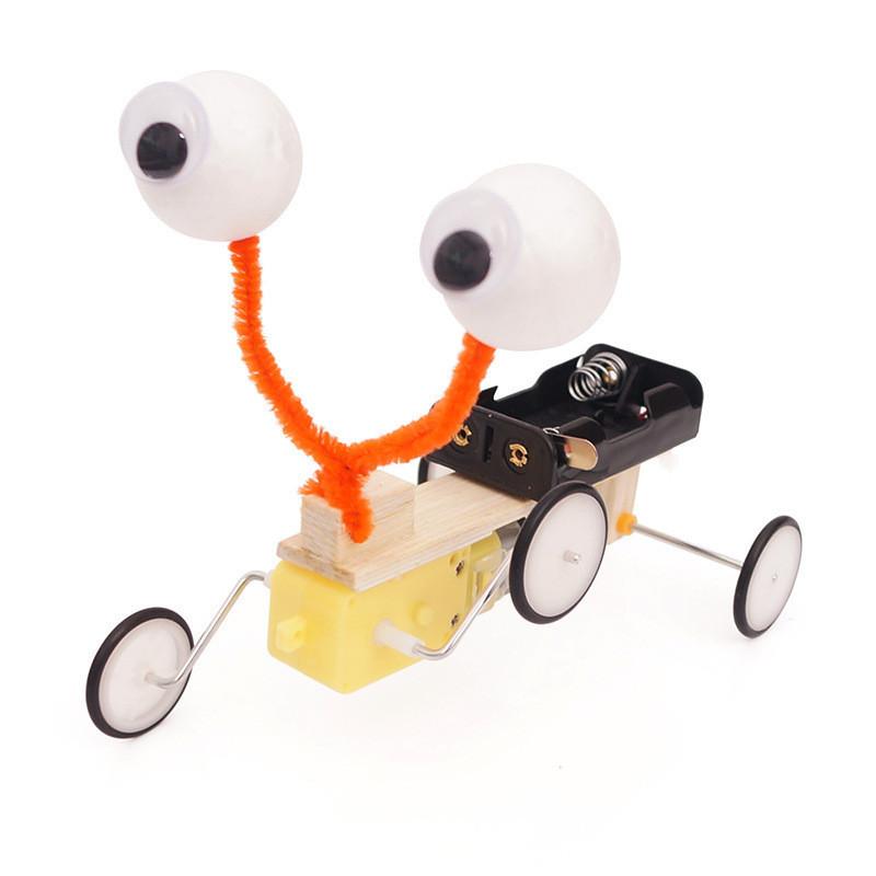 Science Experiment Diy Wooden Robot Toy For Kids Stem Educational Materials