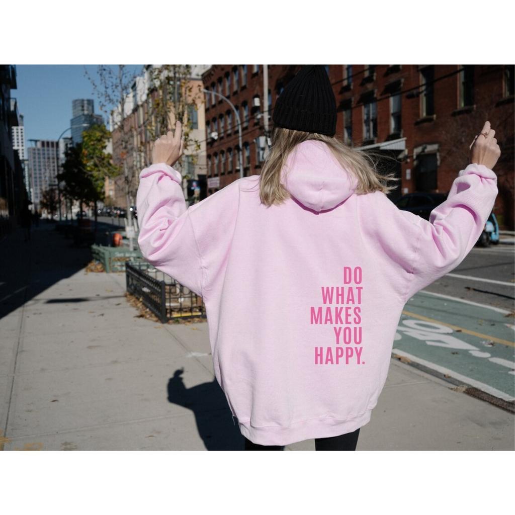 Sweat à capuche pour femme à manches longues, coupe ample, avec motif lettre graphique, pull décontracté