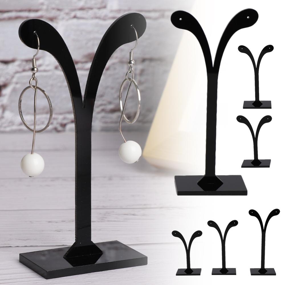 3pcs Acrylic Material Acrylic Earring Display Stand Ear Stud Display Stand  Home Display