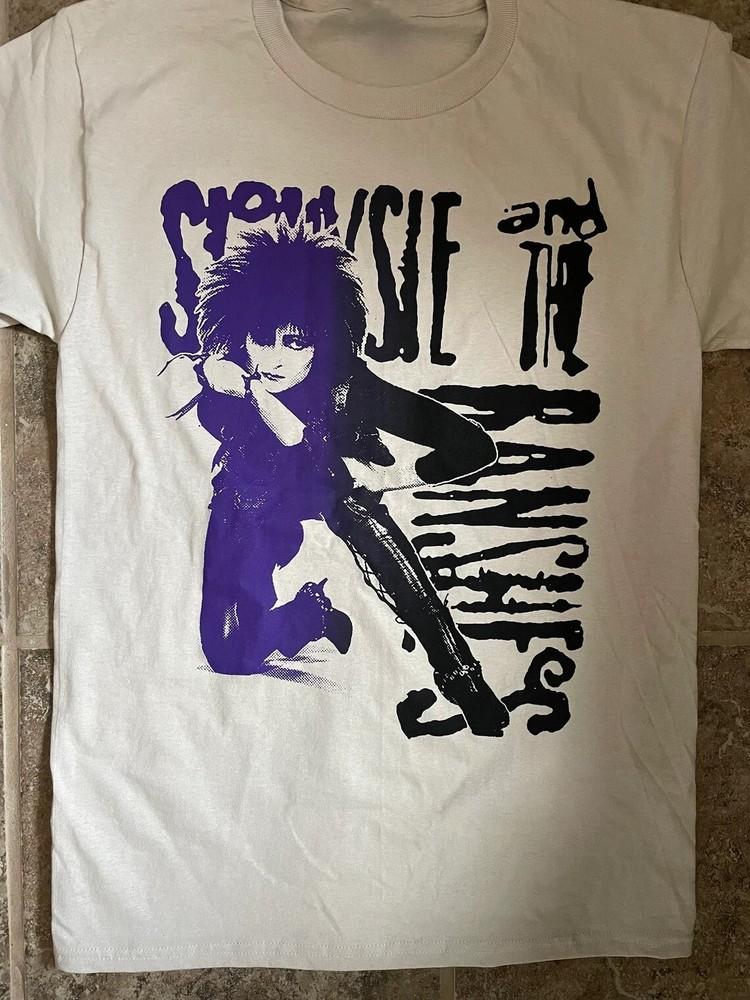 Siouxsie And The Banshees band Retro style White T shirt S5XL NH14677 Unisex T-Shirt XL