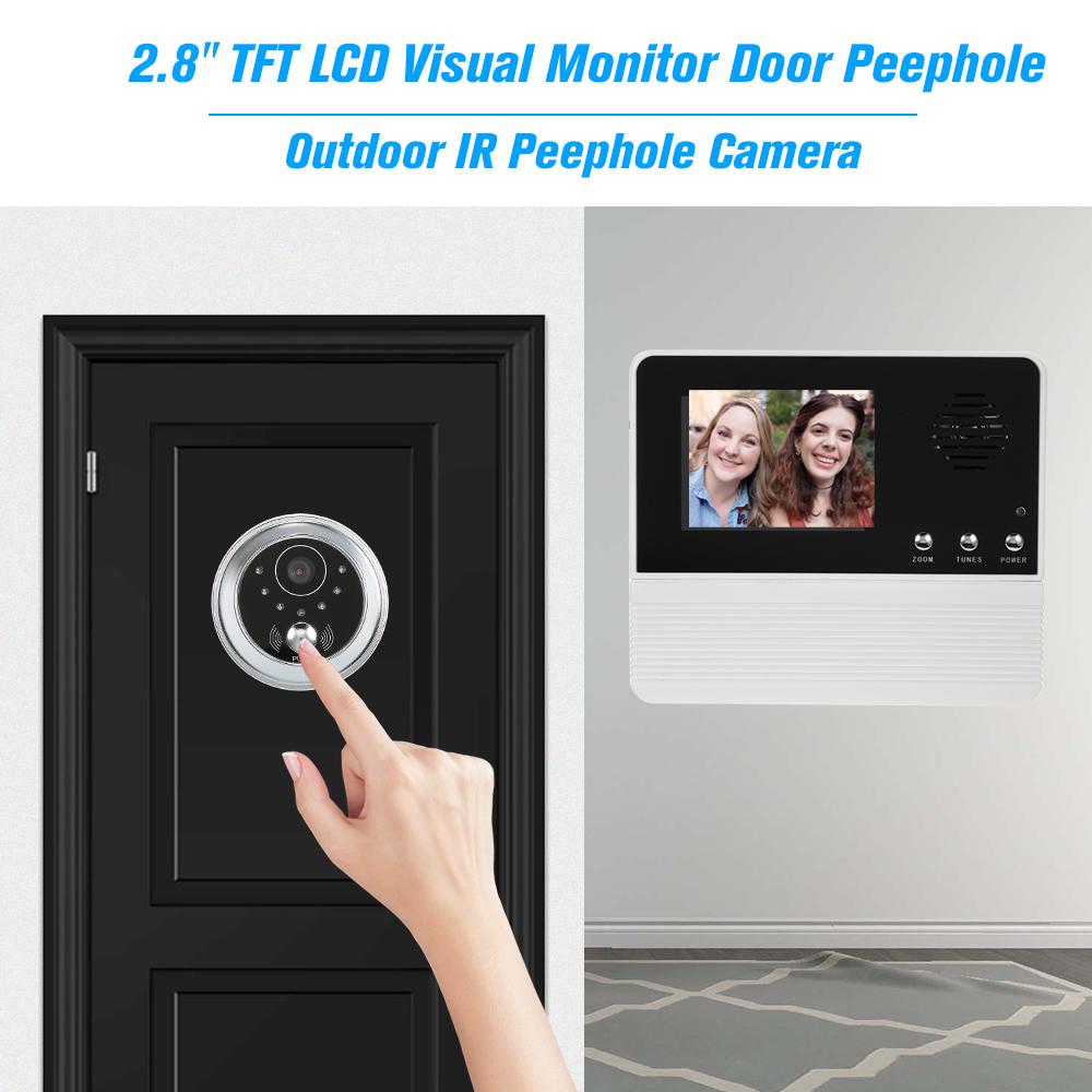 2.8" TFT LCD Screen Digital Eye Viewer Peephole Camera Door Monitor N6Y7 2.8" TFT LCD Screen Digital Eye Viewer Peephole Camera Door Monitor N6Y7