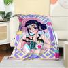 K-POP Anime Girls Group Four Seasons Soft Warm Blanket All-Season Thick Knit Polyester Bedspread for Bed, Camping, Travel Perfect Gift