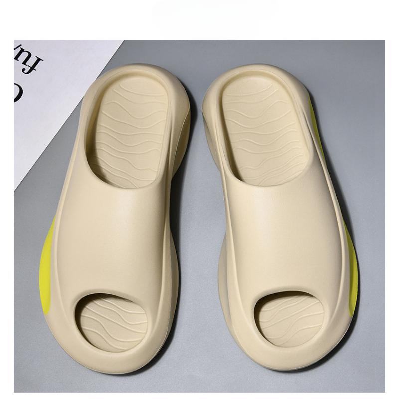 Pantofole da ginnastica estive per donna Uomo Scivoli con plateau con fondo spesso Sandali morbidi in EVA vuoti Scarpe da spiaggia casual